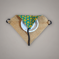 Casserole Carrier Green With Sunflowers and Floral Calico