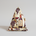 Phone Stand – Wine & Vineyard, standing upright